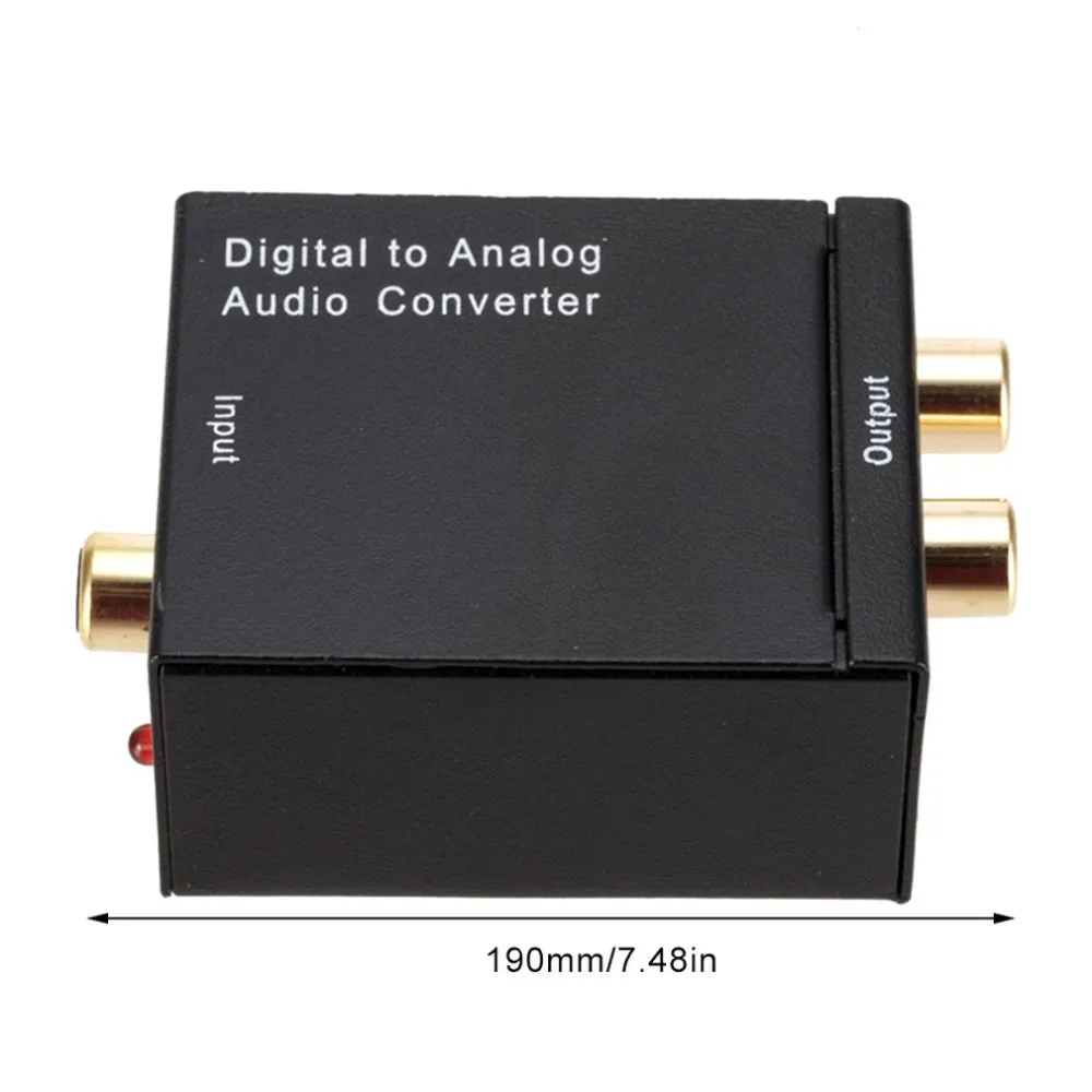 Цифровой волоконный коаксиальный к каналу декодер усилитель аудио коаксиальный/цифровой волоконно-аналоговый аудио преобразователь-декодер