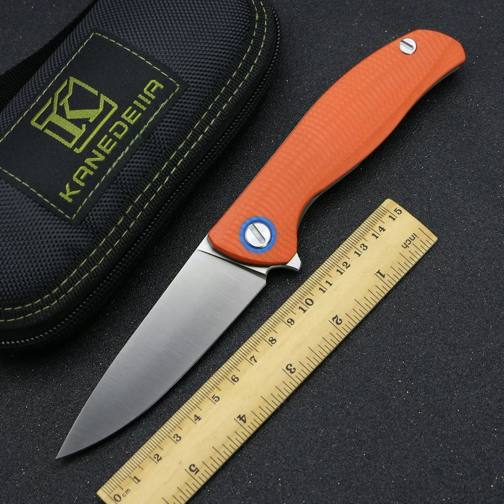 Kanedeiia D2 арматурный F3 складной нож G10 рукоятка тактический охотничий карманный для