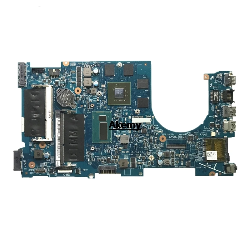 CN-02D5TK 2D5TK для Dell Inspiron 7737 Материнская плата ноутбука DOH70 12309-1 ПРБ F53D4 REV A00 I5-4200U материнская плата протестирована