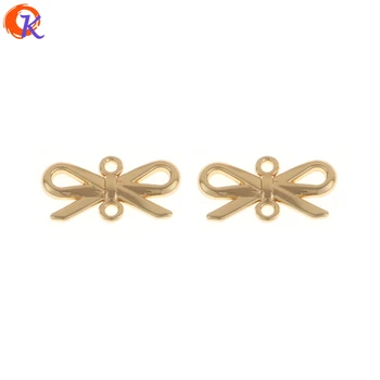 

Cordial Design 100Pcs/Lot 8*16MM Jewelry Accessories/DIY/Zinc Alloy/Gold Color/Bowknot Shape/Hand Made/Earring Findings