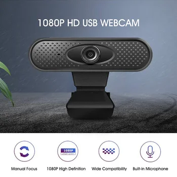 

Webcam Camera 30FPS USB 2.0 HDWeb Cam Computer Camera With Microphone Support Video Conferencing Live Streaming Camera