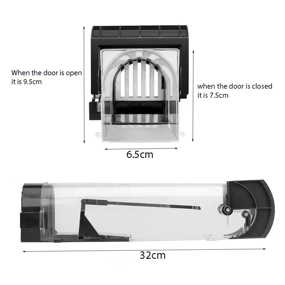 Ловушка для крыс ABS пластик умная мышь живые ловушки маленькие животные живая клетка JAN88