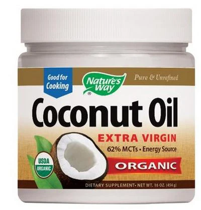 

Free delivery Nature's Way EfaGold Coconut Oil, Pure Extra Virgin/454g