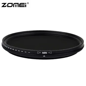 

ZOMEI Glass Slim ND2-400 Neutral Density Fader Variable ND Lens Filter Adjustable 49/52/55/58/62/67/72/77/82mm SLR DSLR Filter