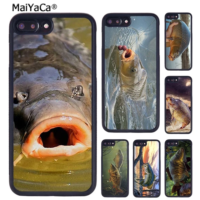 MaiYaCa CARP FISHING FISH Phone Case For iphone SE2020 15 14 XR XS 11 12 13  Pro MAX 6 6S 7 8 Plus coque Cover Shell - AliExpress