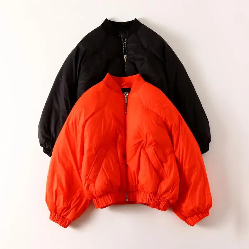 

Fashion Coat Pockets Solid Jacket Winter Autumn Female Jacket Parkas Mujer