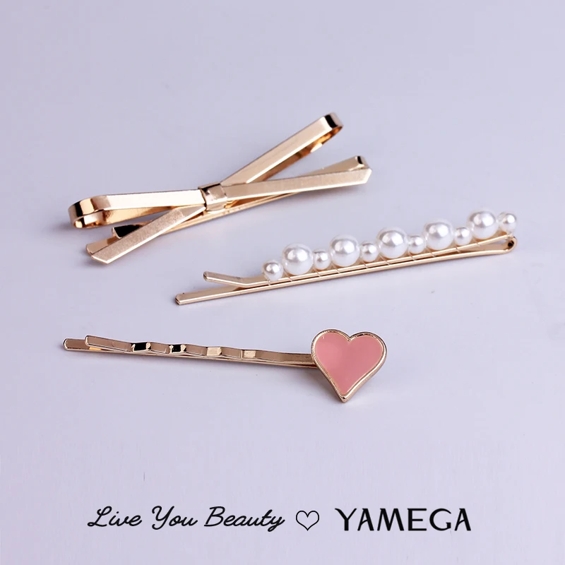 Новые жемчужные заколки для волос 3 шт./лот аксессуары ювелирные изделия