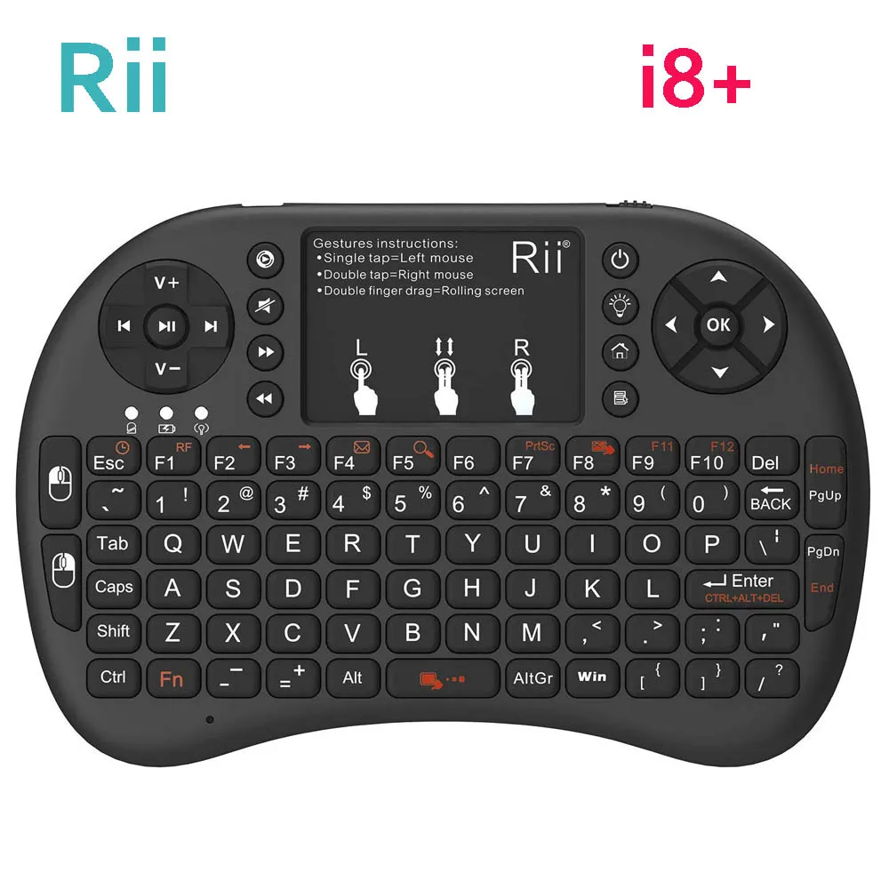 Wasan Funda con Teclado en Espa/ñol Bluetooth Touchpad QWERTY Bater/ía Recargable