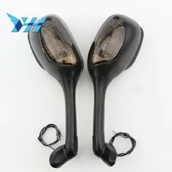 

Motorcycle Rearview Side Mirror LED Turn Signal Light For Suzuki GSXR600 GSXR 750 GSX-R 1000 SV650 SV1000 Smoke lens K6 K7 K8