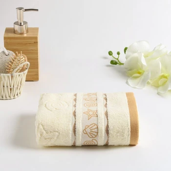 

Terry towel Maritime 030 50x80 cm, beige, 100% cotton, 500g / m2 4857856