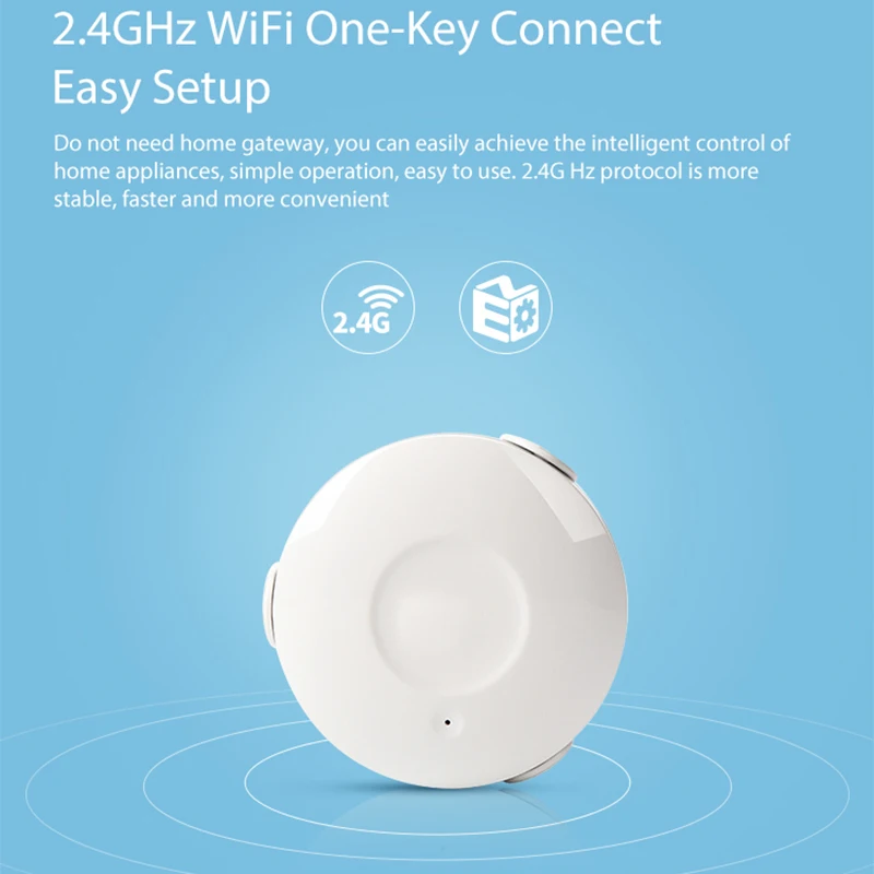 Coolcam умный датчик воды WiFi, поток воды Wi-Fi и детектор утечки датчик сигнализации и уведомления приложения оповещения, не работает концентратор