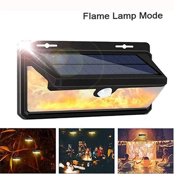 

Waterproof Solar Sensor Light Motion Sensor Wall Light Outdoor Garden Yard Streets Lamp Energy Saving Hanging LED Light