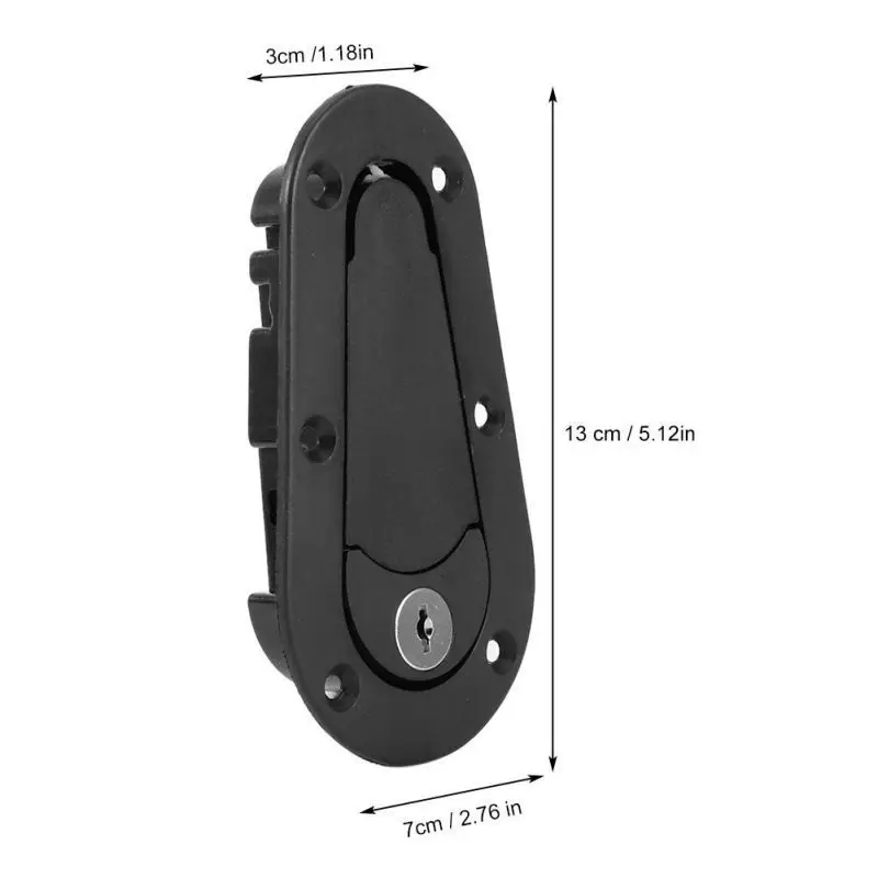Замок для автомобильного капота, безопасный замок для автомобиля, универсальный замок для капота