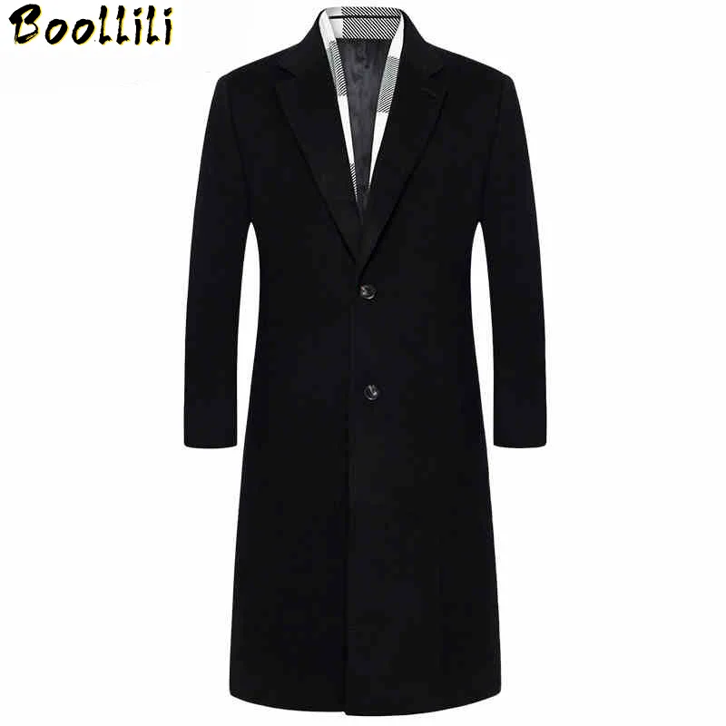 通販超安い メンズウール90 トレンチコート 高品質 ブランドコート ブラックロングウィンタージャケット メンズタートルネックオーバーコート オンラインショッピングも Coldwellbankerstt Com