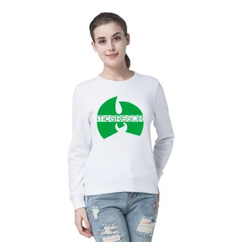 

women Tops Sweatshirt female Sweatshirts girls knitted terry breathable casual Senior Conor McGregor Pullover