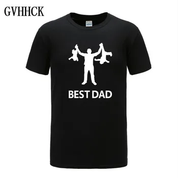 

World's Best Dad T shirt Funny Design Father Day Tshirt 100% Cotton Fashion Gift T-shirt EU Size