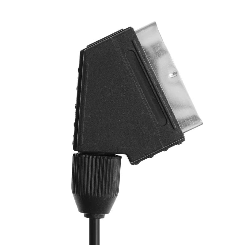 

Black 1.8M/6FT Scart AV TV Video Cable Lead For Sega Saturn NTSC & PAL Version