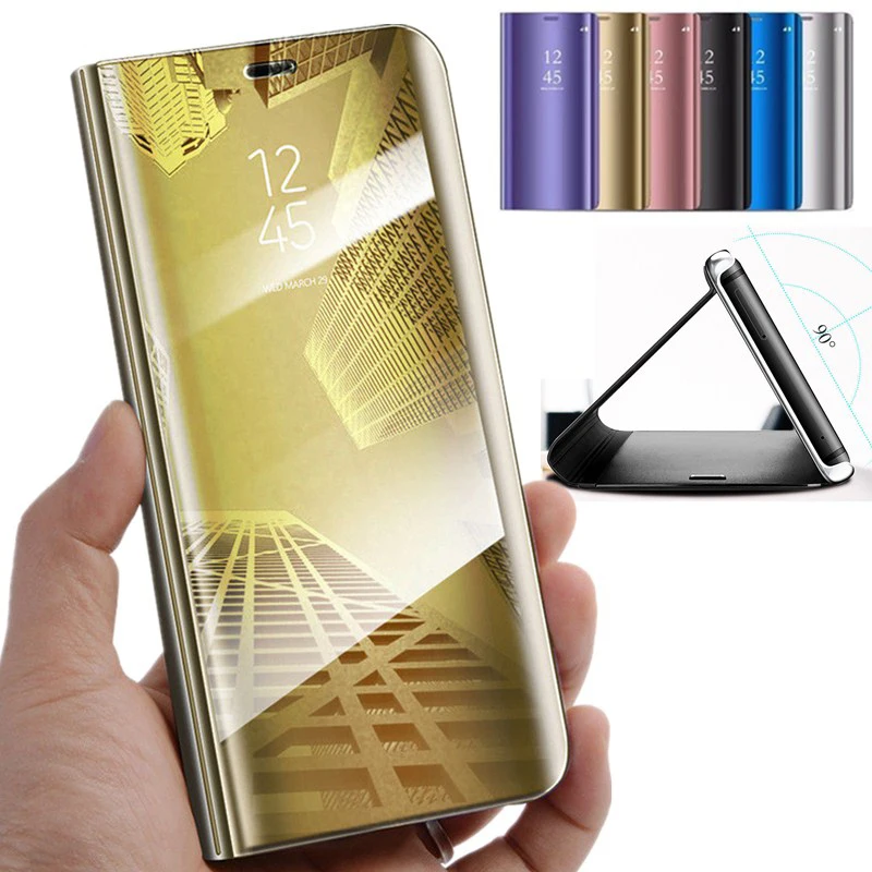 Clear mi rror Smart View Флип Чехол подставка для Xiaomi 6 5X 6X x 2 флип чехол Xiao Red 5 S2 Note 4X 5A