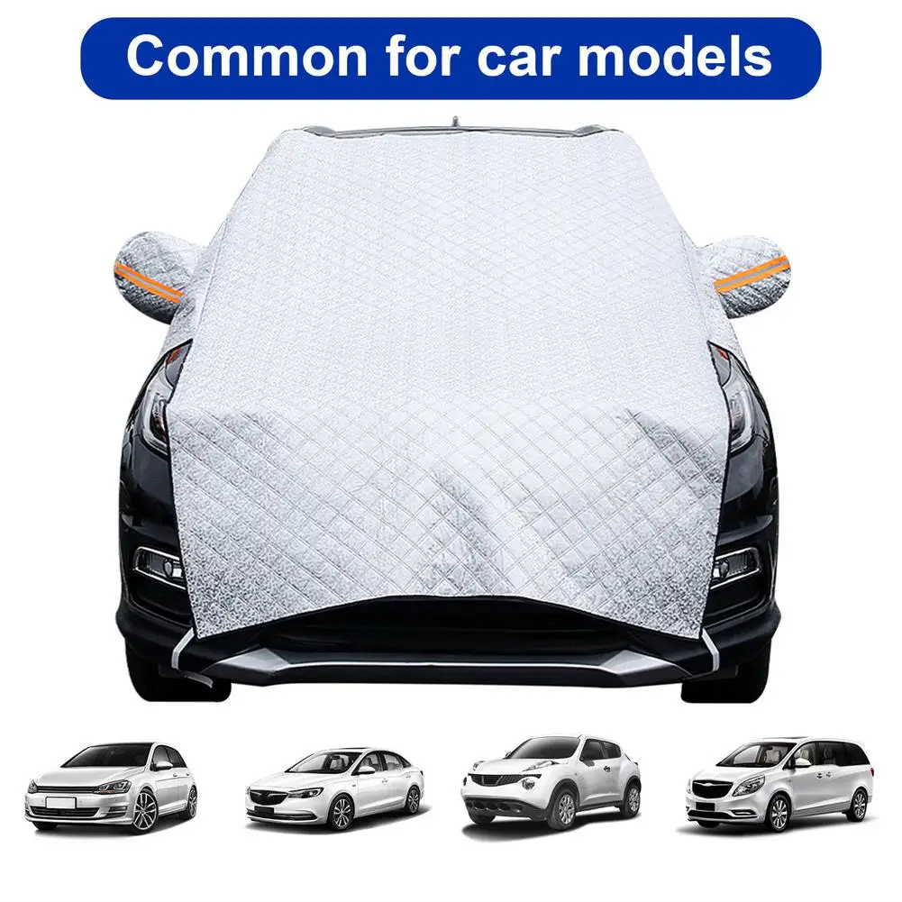Couverture de pare-soleil de voiture imperméable pour SUV, couvertures  automatiques extérieures de neige, auvent d'ombre de grêle, accessoire de  protection de pare-brise extérieur - AliExpress
