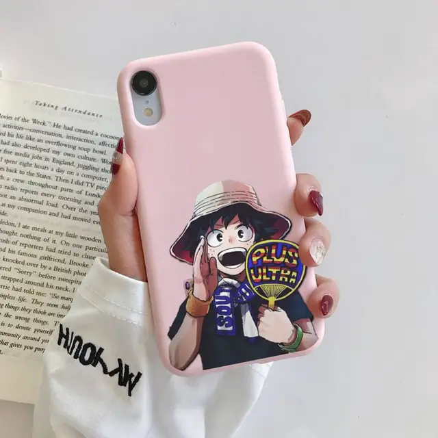 Anime My Hero Academia Midoriya Izuku Phone Case for iphone 13 11 12 mini pro max 7 8 plus 6 6s x xs max xr coque a2