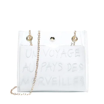 

Fashion Small Shoulder Bag Women Etter Small Crossbody Messenger Bucket Bag Sling Bag Jelly Color Chain Mobile Phone Packet