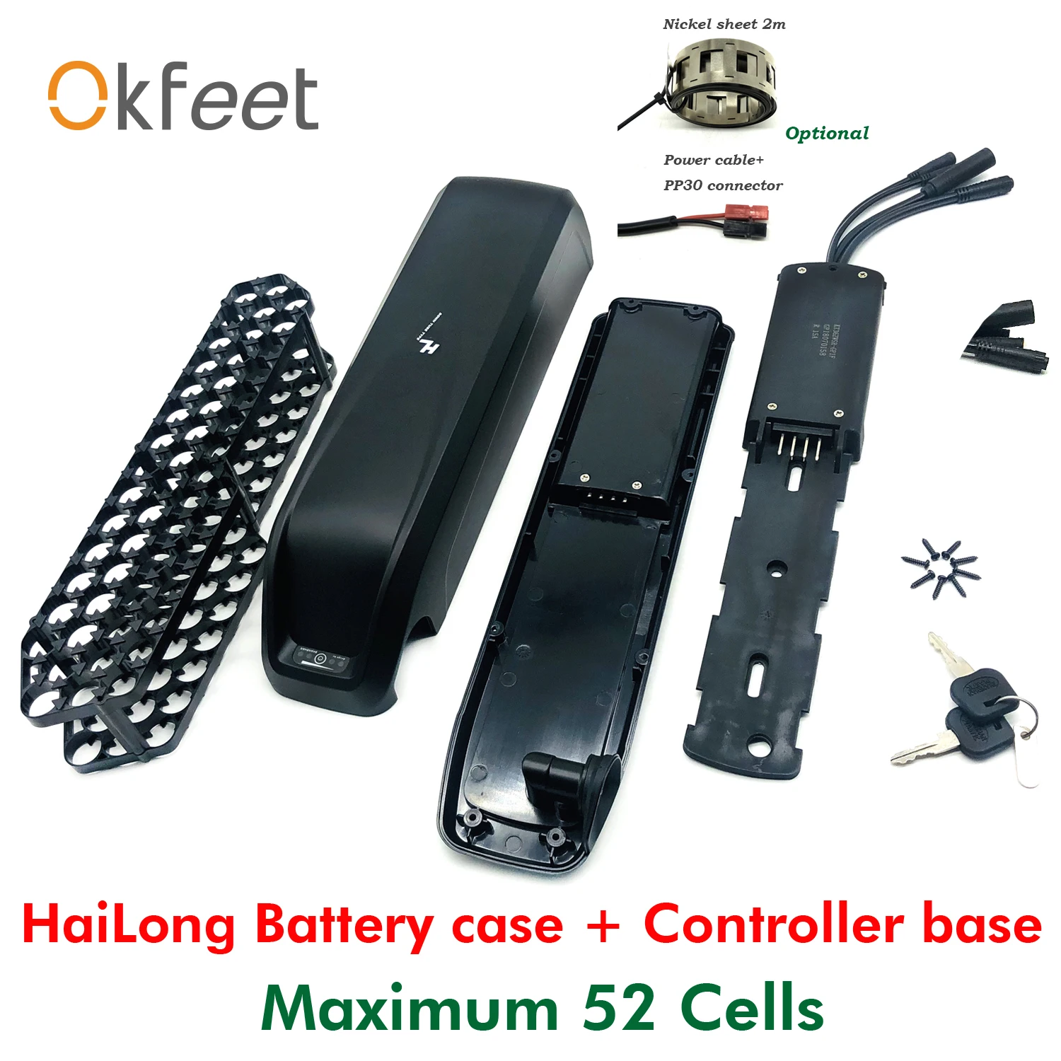 Power-out from flat Bottom electric bike battery 36V 13AH