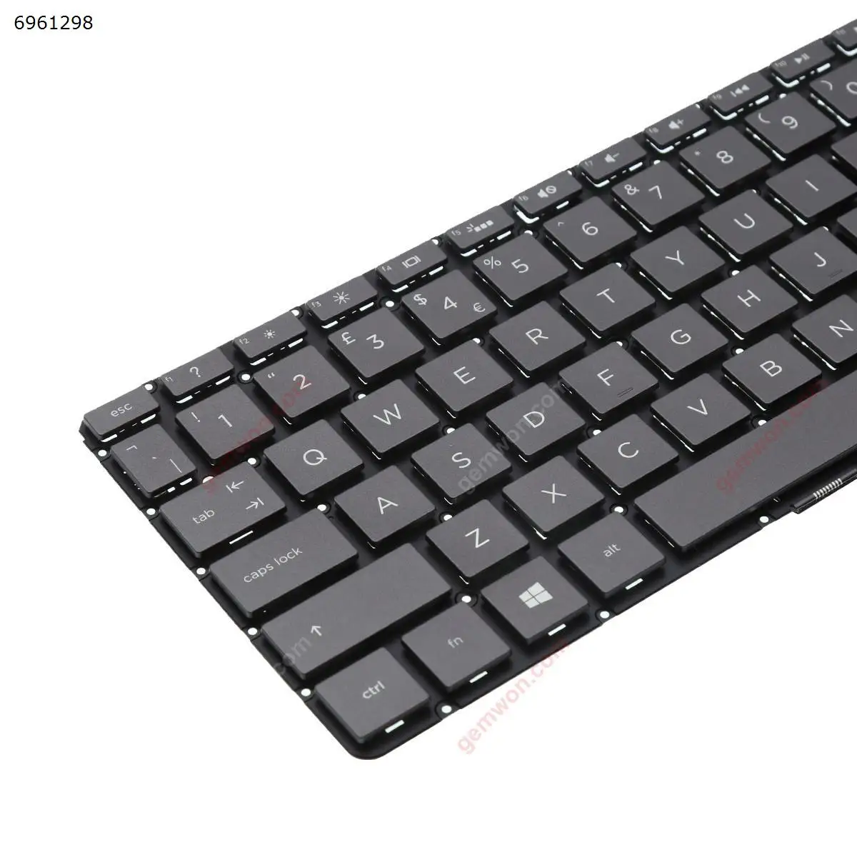 Teclado para Computador Portátil Novo Teclado com Retroiluminação sem Moldura para hp Espectro X360 15-ch 15-ch000 Teclado de substituição - Imagem 2