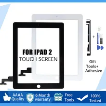 Écran tactile extérieur LCD de remplacement, pour iPad 2 A1395 A1397 A1396, 1 pièce