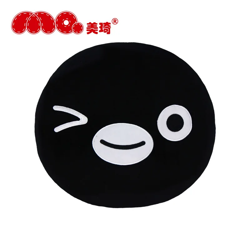 Mei Qi Toy Japan Suica Penguin Expression Related Products Plush Pillow Cute Back Cushion Gift Customizable