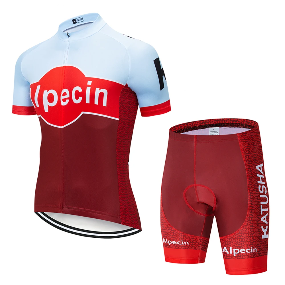 Pic Color4 Команда Катюша PRO Велоспорт Джерси 9D гель велосипед шорты Костюм MTB Ropa Ciclismo мужские летние велосипедный майон culotte одежда - Цвет: Pic Color4