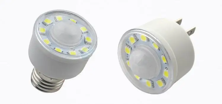 

220V Plug Smart Infrared LED Infrared Sensor Lamp 10LED 5050 SMD High Brightness