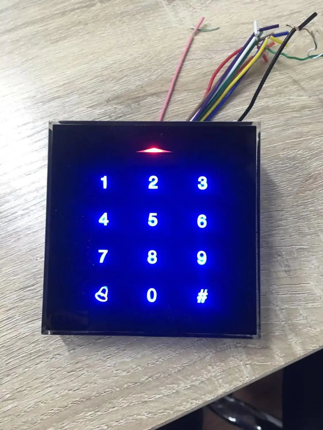 Подсветка сенсорного контроля доступа er 125khz RFID карты управления доступом