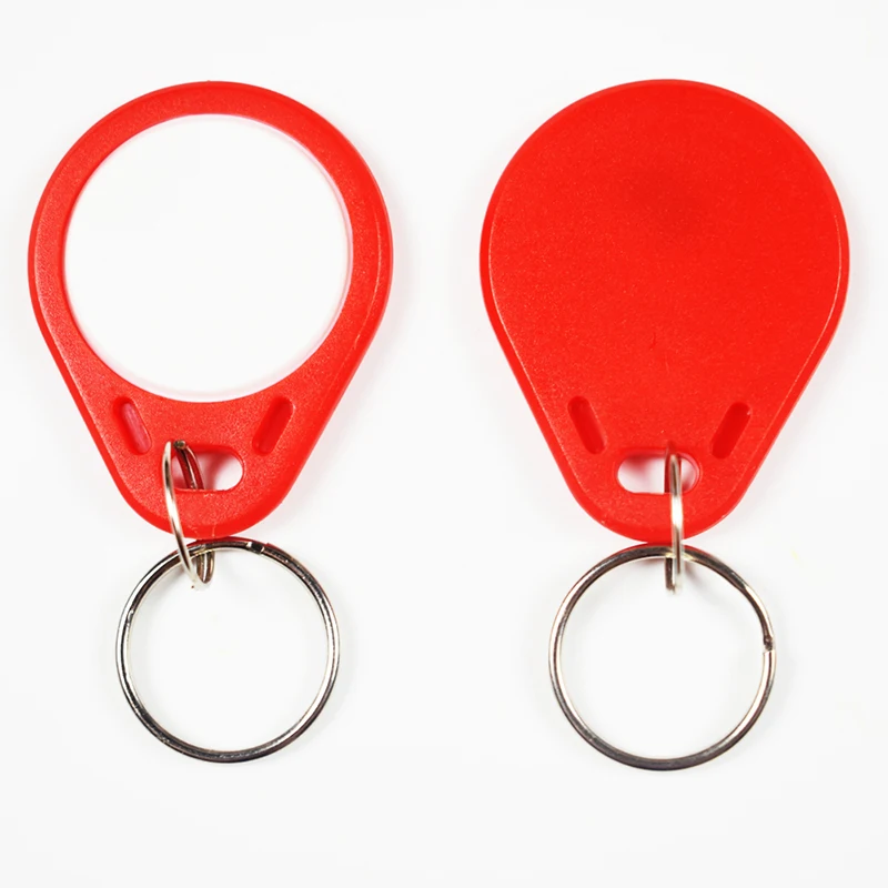 100pcs/Lot 125Khz Proximity RFID EM4305 T5577  Smart Card Read and Rewriteable Token Tag Keyfobs Keychains Access Control 2