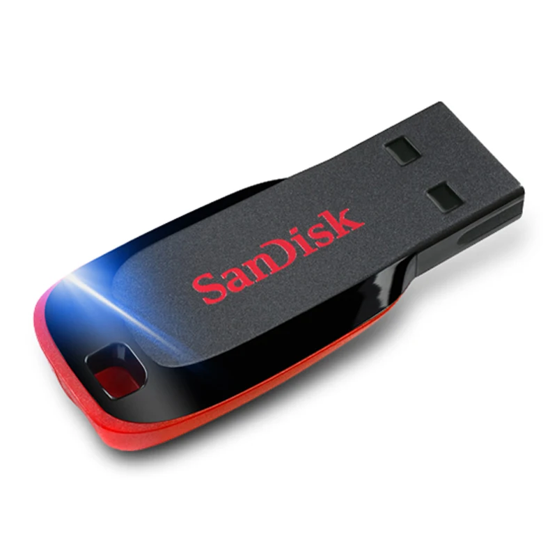 Sandisk Флешка 128 Гб 64 ГБ 32 ГБ 16 ГБ мини USB флеш-накопитель 32 64 128 16 ГБ флеш-накопитель 2,0 USB флешка диск на ключе память для телефона