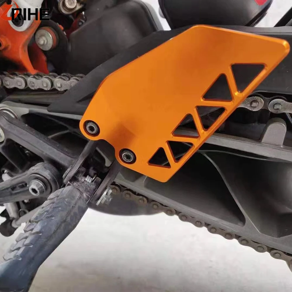 Для KTM DUKE 125 250 390 мотоцикла для ног протектор переднего каблук Защитная крышка гвардии ЧПУ Тормозной цилиндр охранник