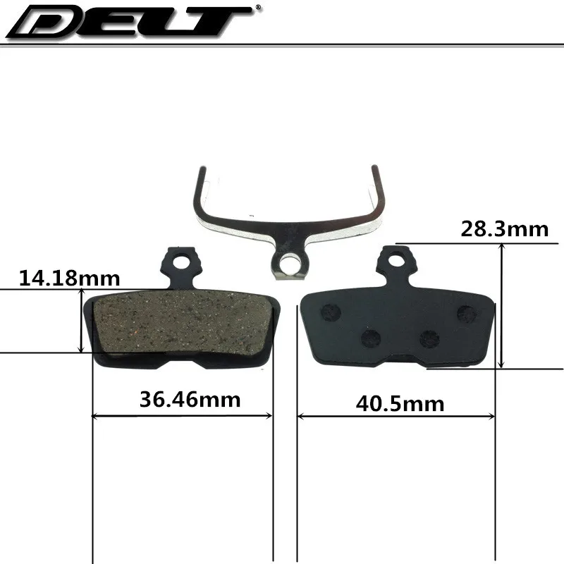 2 пары полуметаллические MTB горный велосипед DH дисковые Тормозные колодки для SRAM AVID код R2011- велосипед часть