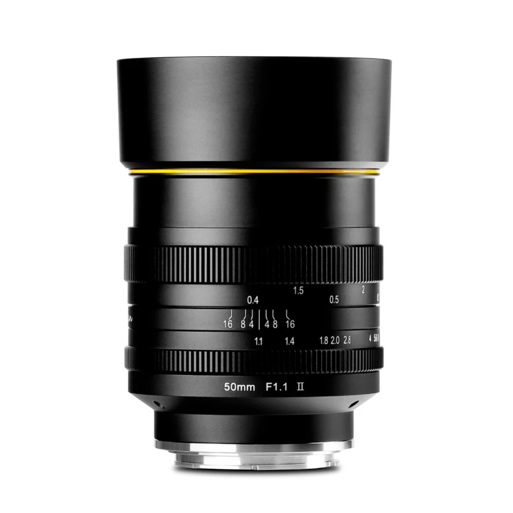 US $239.99 50mm F11 II APSC Large Aperture Manual Focus Lens For Canon Mount EOSM For SONY EMount NEX For Fuji X M43 Mirrorless Camera