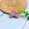 10PCS BPA Free Mini Mermaid Silicone Beads Baby Dummy Cartoon Pacifier Toy Accessories 5