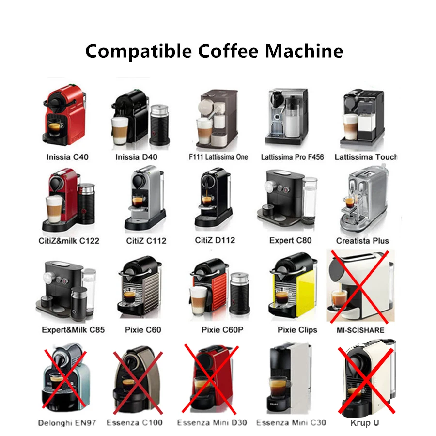 ICafilasSVIP ссылка капсула для Nespresso Reutilisable Inox многоразовые капсулы Crema Espress