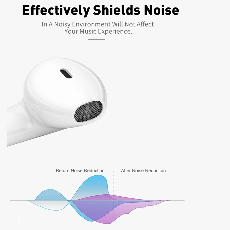  Bluetooth earphone 5.0 for smart phone Mini wireless Earbuds With Mic Charging Box Sport Headset Fo - 4000317158124