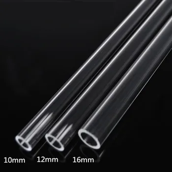 

OD 8mm 10mm 12mm 14mm 16mm 18mm 20mm Transparent Acrylic Tube PMMA Organic glass tube For Water Cooling Hard Tube 40cm 4.8