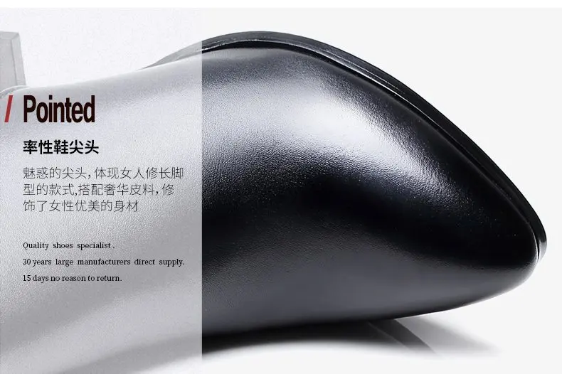 Lady Boots Round Toe Australia Chunky Heel Bootee Woman Women's Shoes Large Size Zipper Luxury Designer Ladies Snow Big