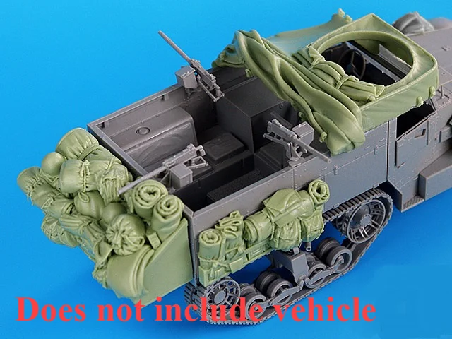 Piezas de resina de tanque de vehículo blindado a presión, escala 1:35, modificación no Incluye tanque sin pintar, modelo 35541