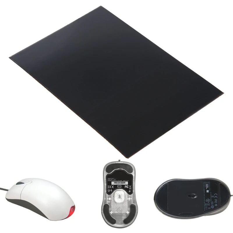 0.6mm Mouse Skates Gaming Mouse Replacement Feet Pads Cut DIY Sticker Durable Anti-Slip