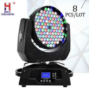 

Professional Stage Lighting Led Wash Lights 108X3W RGBW DMX Control Beam Automatic Zoom Effect For Dj Party Bar Event