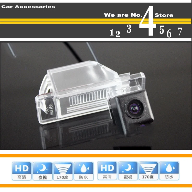 Car Camera For Peugeot 1007 107 2004~2015 rearview Rear View Back Up Camera For PAL  NTSC to Use  CCD + RCA (2)