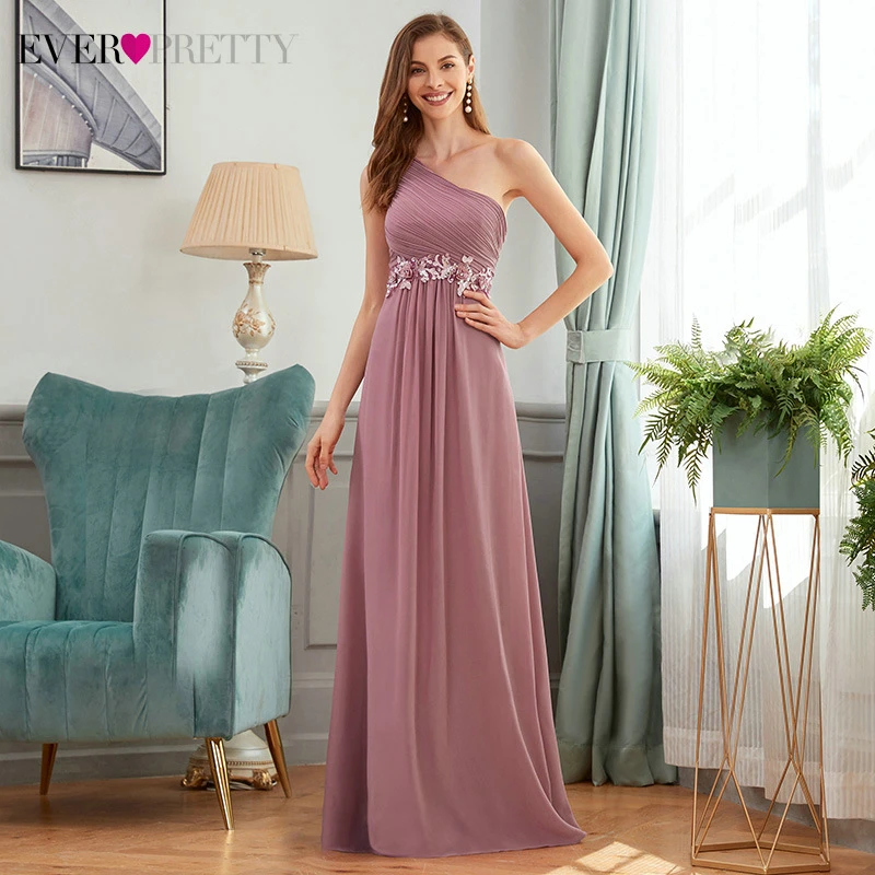 elegant dusty pink dress