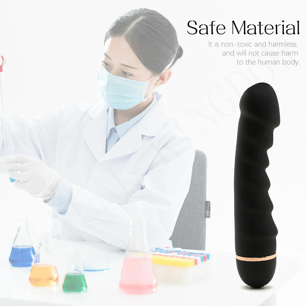 20 Modes Vibrator Soft Silicone Dildo Realistic Penis Strong Motor G spot Clitoral Stimulator Female Masturbator