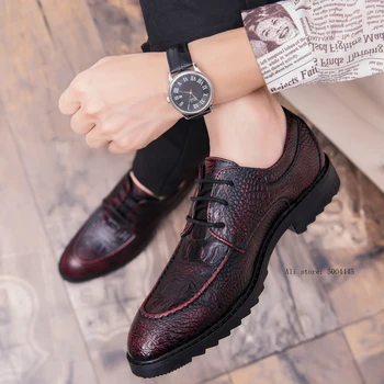 

High Quality Men loafers Dress Shoes Leather Men Shoes Fashion Men Wedding Shoes Comfortable Formal casula business Shoes