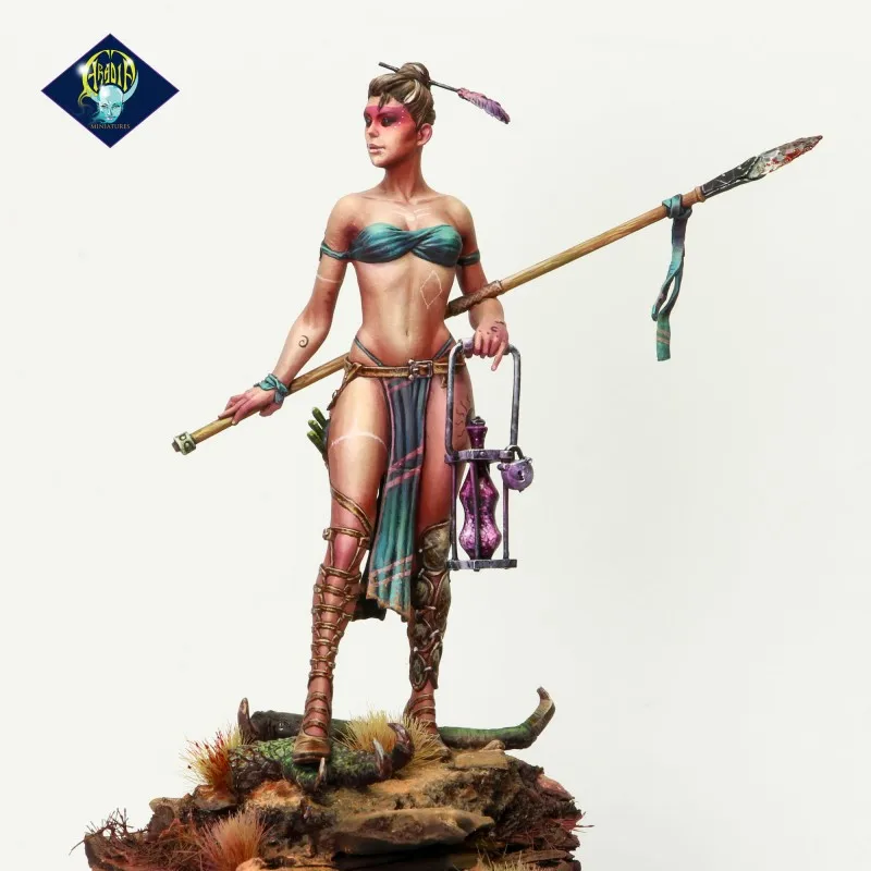 [Loong Way Miniatures] миниатюрная аелания арадия: Dragon charmer 75 мм полимерная модель